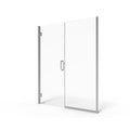 Swing Door with Fixed Panel