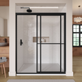 1100 Series 47 in. W x 71 in. H Framed Bypass Sliding Shower Doors