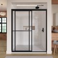 1100 Series 47 in. W x 71 in. H Framed Bypass Sliding Shower Doors