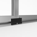 1100 Series 59 in. W x 71 in. H Framed Bypass Sliding Shower Doors