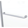 1200 Series 47 in. W x 70 in. H Semi-Frameless Bypass Sliding Shower Doors