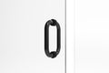 2200 Series 47 in. W x 76 in. H Semi-Frameless Swing Shower Door with Fixed Panel