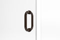 2200 Series 59 in. W x 76 in. H Semi-Frameless Swing Shower Door with Fixed Panel