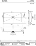 Redi Base® 30 In x 54 In Right Double Threshold Corner Tileable Shower Pan Base with Center Drain
