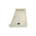 Redi Free® 30 In x 60 In Barrier Free Tileable Shower Pan Base with Right Drain