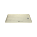 Redi Free® 30 In x 63 In Barrier Free Tileable Shower Pan Base with Right Drain