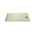 Redi Free® 32 In x 63 In Barrier Free Tileable Shower Pan Base with Right Drain
