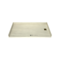 Redi Free® 32 In x 63 In Barrier Free Tileable Shower Pan Base with Right Drain