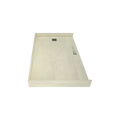 Redi Free® 33 In x 54 In Barrier Free Tileable Shower Pan Base with Right Drain