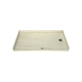 Redi Free® 33 In x 60 In Barrier Free Tileable Shower Pan Base with Right Drain