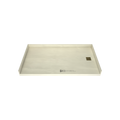 Redi Free® 33 In x 60 In Barrier Free Tileable Shower Pan Base with Right Drain
