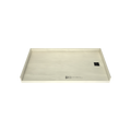 Redi Free® 33 In x 60 In Barrier Free Tileable Shower Pan Base with Right Drain