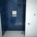 Redi Free® 33 In x 60 In Barrier Free Tileable Shower Pan Base with Right Drain