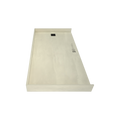 Redi Free® 33 In x 63 In Barrier Free Tileable Shower Pan Base with Right Drain