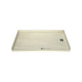 Redi Free® 34 In x 63 In Barrier Free Tileable Shower Pan Base with Right Drain