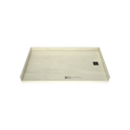 Redi Free® 35 In x 60 In Barrier Free Tileable Shower Pan Base with Right Drain