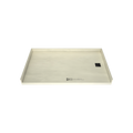 Redi Free® 35 In x 60 In Barrier Free Tileable Shower Pan Base with Right Drain
