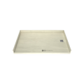 Redi Free® 37 In x 60 In Barrier Free Tileable Shower Pan Base with Right Drain