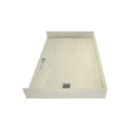 Redi Free® 38 In x 60 In Barrier Free Tileable Shower Pan Base with Right Drain