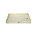 Redi Free® 38 In x 60 In Barrier Free Tileable Shower Pan Base with Right Drain