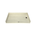 Redi Free® 38 In x 60 In Barrier Free Tileable Shower Pan Base with Right Drain