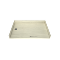 Redi Free® 40 In x 60 In Barrier Free Tileable Shower Pan Base with Left Drain