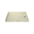 Redi Free® 40 In x 60 In Barrier Free Tileable Shower Pan Base with Right Drain