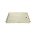 Redi Free® 40 In x 60 In Barrier Free Tileable Shower Pan Base with Right Drain