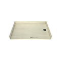 Redi Free® 40 In x 60 In Barrier Free Tileable Shower Pan Base with Right Drain