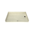 Redi Free® 40 In x 60 In Barrier Free Tileable Shower Pan Base with Right Drain