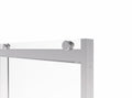 4000 Series 60 in. W x 76 in. H Semi-Frameless Bypass Sliding Shower Doors