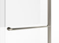 4000 Series 60 in. W x 76 in. H Semi-Frameless Bypass Sliding Shower Doors