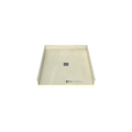 Redi Free® 42 In x 38 In Barrier Free Tileable Shower Pan Base with Center Drain