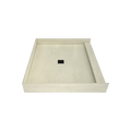Redi Base® 42 In x 48 In Single Curb Tileable Shower Pan Base with Center Drain