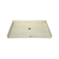 Redi Free® 42 In x 66 In Barrier Free Tileable Shower Pan Base with Center Drain