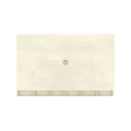 Redi Base® 42 In x 66 In Right Double Threshold Corner Tileable Shower Pan Base with Center Drain