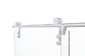 4600 Series 47 in. W x 76 in. H Frameless Sliding Shower Door with Fixed Panel