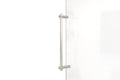 4600 Series 47 in. W x 76 in. H Frameless Sliding Shower Door with Fixed Panel