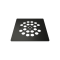 Redi Drain® Matte Black Drain Plate, 4¼″ square
