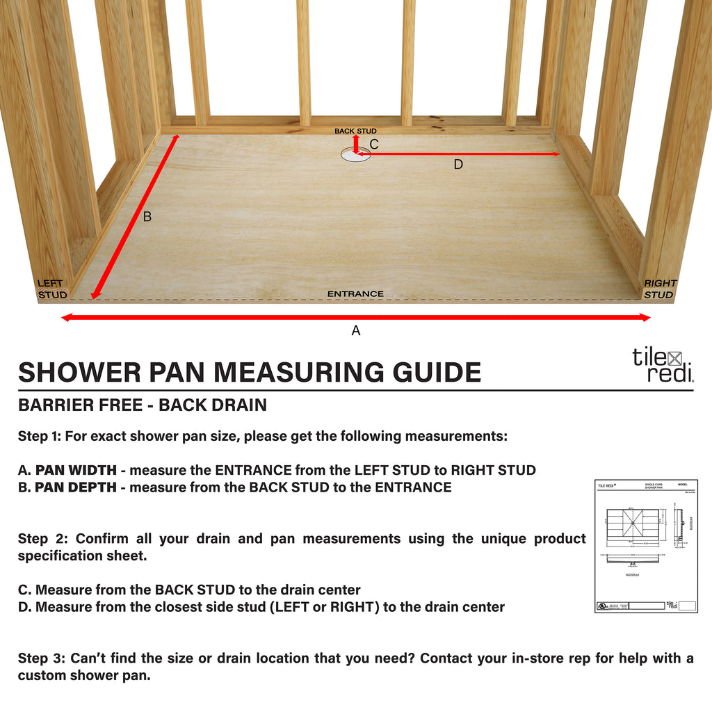 Barrier Free - Back Drain
