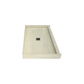 Redi Base® 30 In x 48 In Single Curb Tileable Shower Pan Base with Center Drain