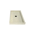 Redi Base® 30 In x 48 In Single Curb Tileable Shower Pan Base with Center Drain