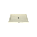 Redi Base® 30 In x 48 In Triple Curb Tileable Shower Pan Base with Center Drain