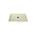 Redi Base® 30 In x 48 In Triple Curb Tileable Shower Pan Base with Center Drain