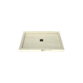 Redi Base® 30 In x 48 In Triple Curb Tileable Shower Pan Base with Center Drain