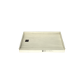 Redi Base® 30 In x 48 In Single Curb Tileable Shower Pan Base with Left Drain