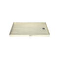 Redi Base® 30 In x 60 In Single Curb Tileable Shower Pan Base with Right Drain