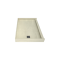 Redi Base® 32 In x 48 In Single Curb Tileable Shower Pan Base with Left Drain