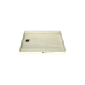 Redi Base® 34 In x 48 In Single Curb Tileable Shower Pan Base with Left Drain