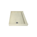 Redi Base® 34 In x 48 In Single Curb Tileable Shower Pan Base with Left Drain
